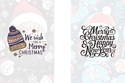 Christmas Card Design Bundle 6 Anime, a Card Template by Jay Major Designs (Thumbnail 10 of 10)