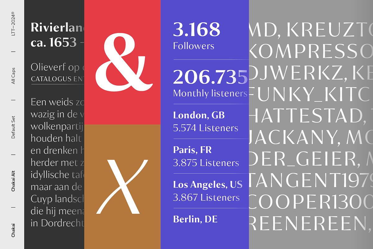 Chakai - Family 50% off, a Sans Serif Font by Latinotype (Photo 10 of 15)
