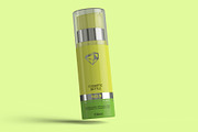 Airless Pump Cosmetic Bottle Mockup, a Cups & Container Mockup by Digitalphaser (Thumbnail 5 of 5)