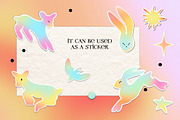 Glasscore Easter Illustration Pack, a Seasonal Illustration by Schumacher Shop (Thumbnail 4 of 11)