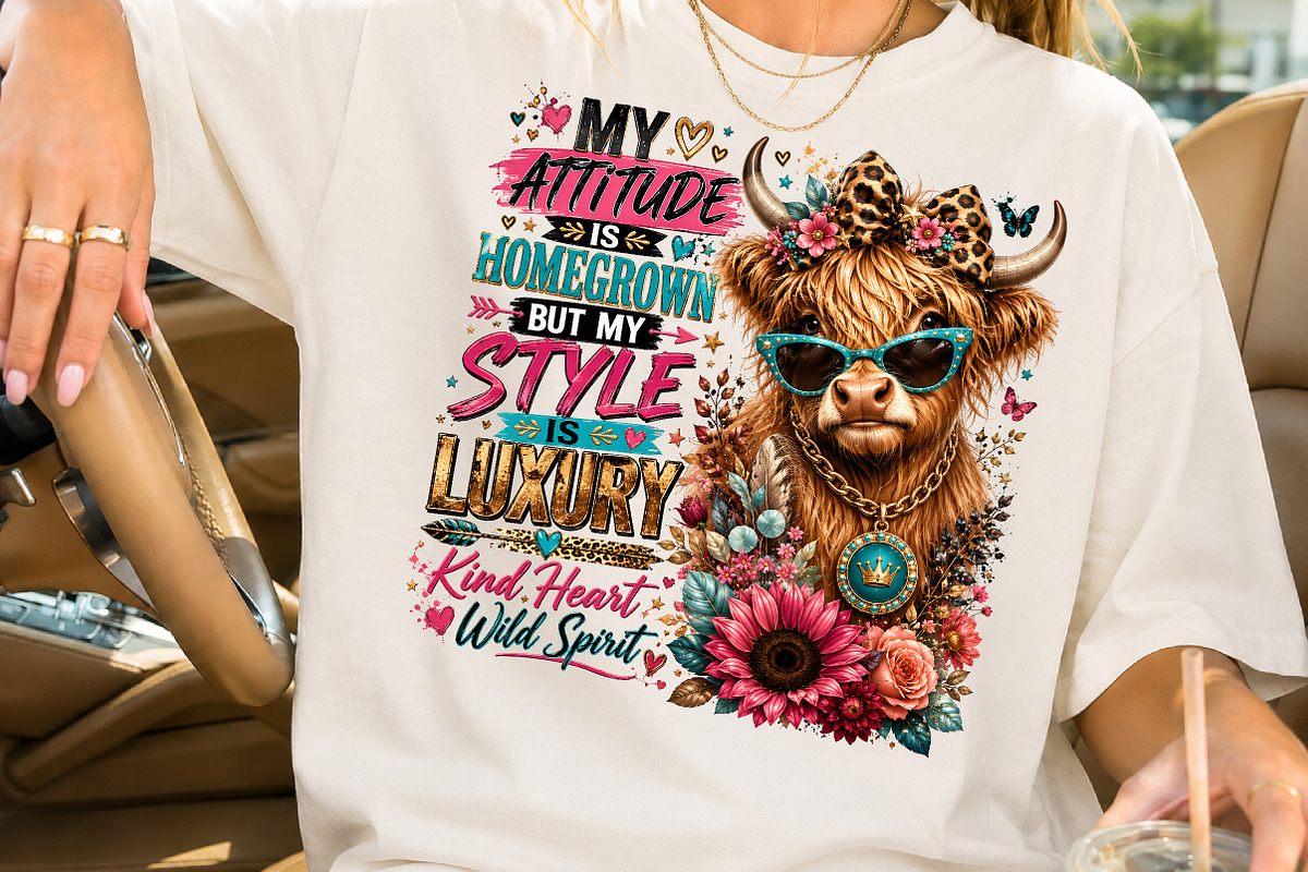 My Attitude Is Homegrown PNG, a Person Illustration by Rose Art (Photo 2 of 4)