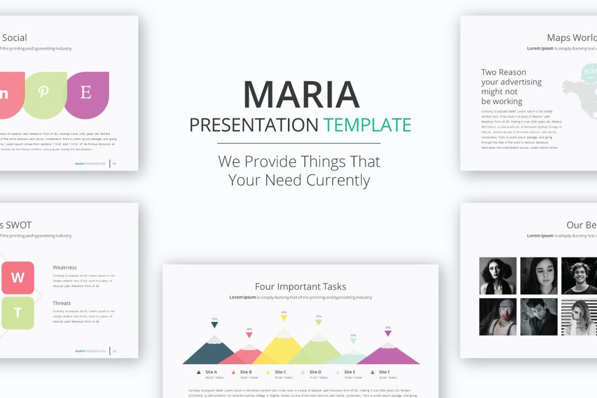 Business PowerPoint Template Bundle, a Presentation Template by Graphicslide (Photo 8 of 11)