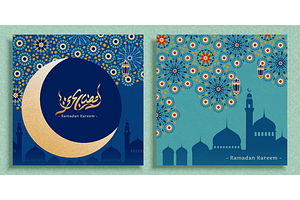 Serene Arabesque Ramadan Templates