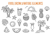 Summer vector doodles bundle, a Graphic by InkySplash (Thumbnail 4 of 4)