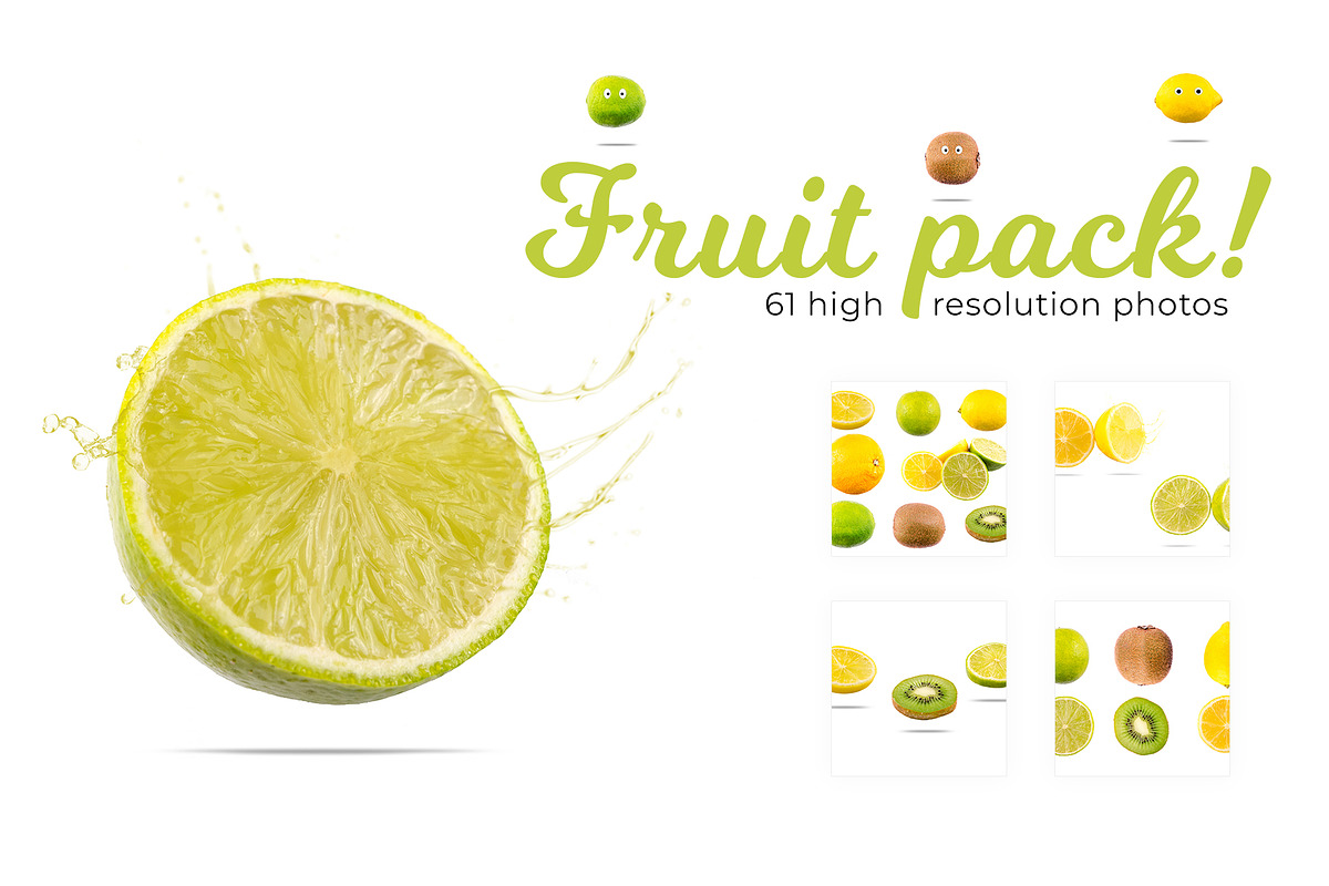 Fruit Photopack: 61 high-res photos, a Templates & Theme by Knofe (Photo 1 of 2)
