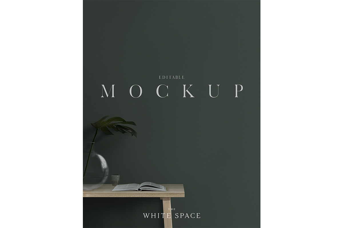 Frame Mockup Editable & Customisable, a Print Template by The White Space Co. (Photo 2 of 8)