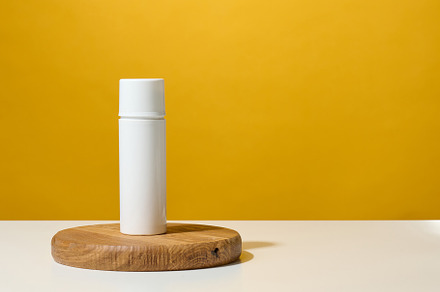 white plastic round tube for cosmetics, creams and liquid gels o, a Beauty & Fashion Photo by ndanko