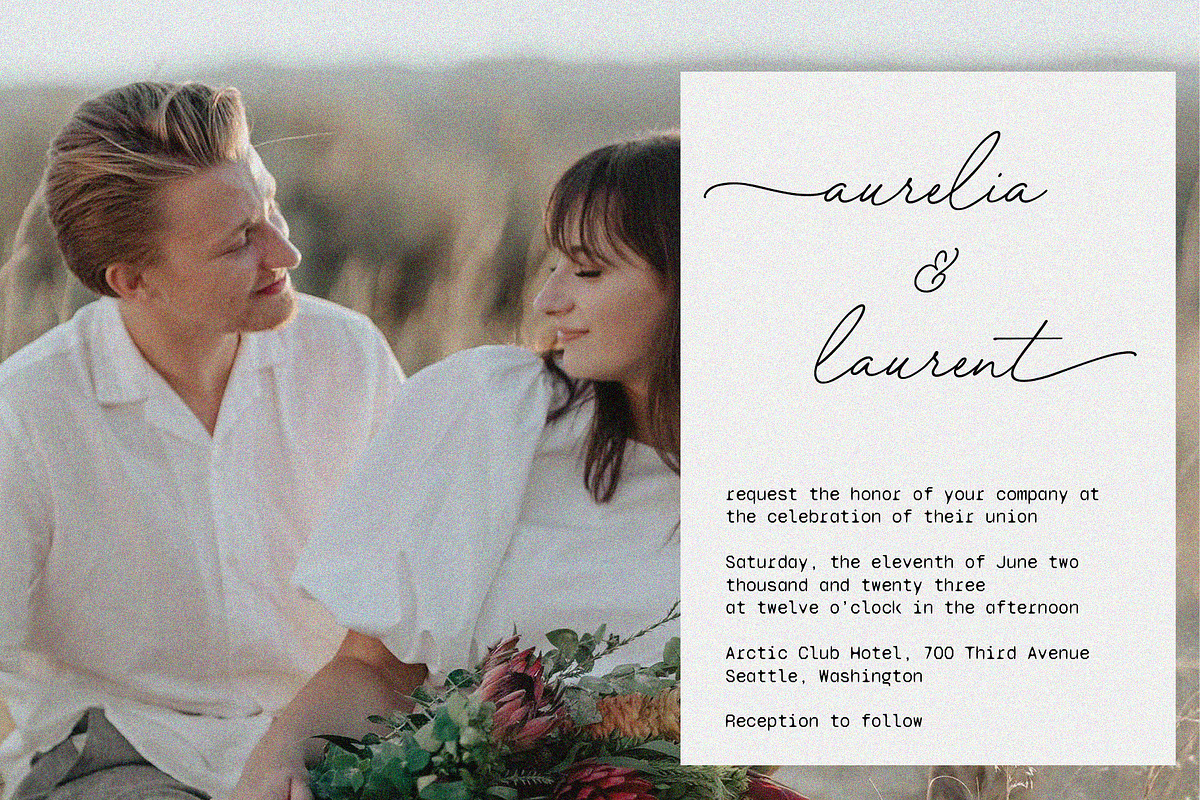 Forest Hill // Modern Script Font, a Script Font by PeachCreme (Photo 6 of 12)