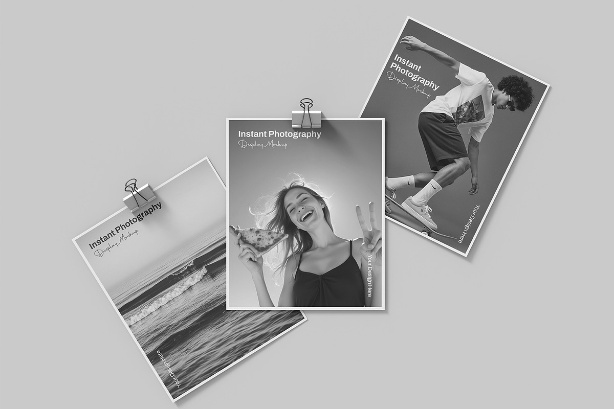 Instant Photography Mockup Template, a Product Mockup by graphypix (Photo 4 of 4)