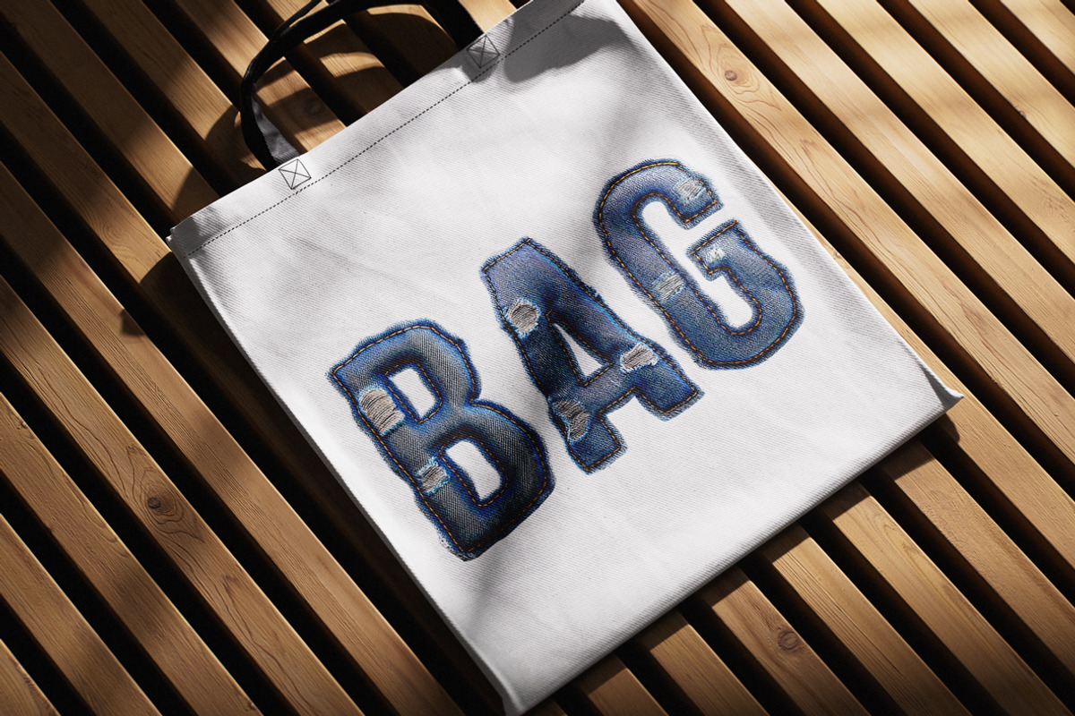 Denim Drip Font, a Sans Serif Font by Handmadefont (Photo 8 of 14)