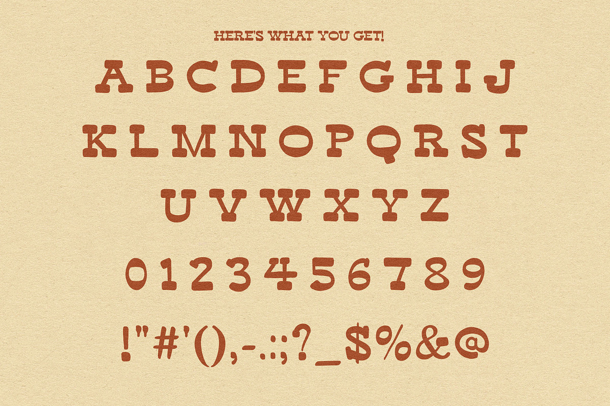 Western Font Duo, a Handwritten Font by Eric Pond Designs (Photo 3 of 5)
