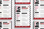 Minimalist Resume CV, a Resume Template by dokudokunomi (Thumbnail 4 of 4)