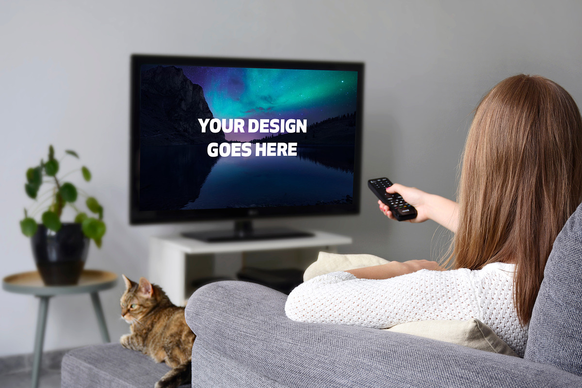 24 TV Display Mockup, a Product Mockup by Walentin (Photo 13 of 21)