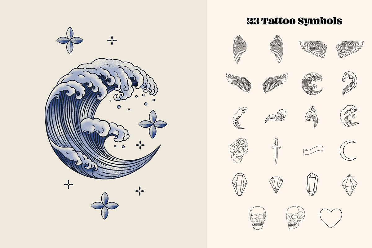 Procreate Tattoo Artist Studio, a Brush Add-On by Pencil Twist (Photo 4 of 12)