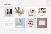 Eva Instagram Squares Canva Template, a Templates & Theme by The Canva Template Shop (Thumbnail 3 of 7)