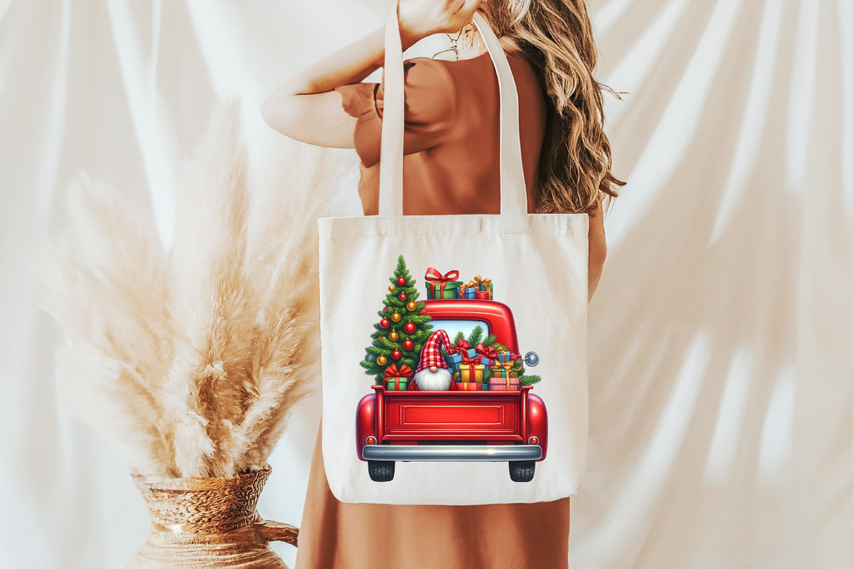 Merry Christmas Truck PNG, an Illustration by Libby Wishes (Photo 6 of 6)