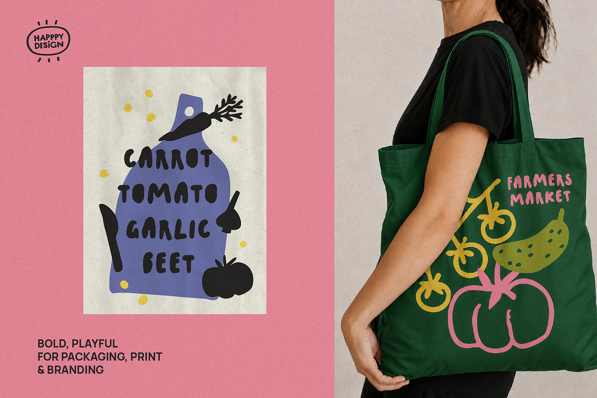Fruit & Vegetable Illustrations, a Food Illustration by happpydesign (Photo 2 of 11)