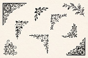 Floral Lace Frames & Ornament Bundle, an Object Graphic by Christine Krahl (Thumbnail 2 of 24)