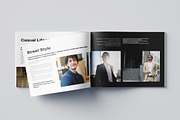 Photo Book Landscape Layout, a Magazine Template by Pixelpick (Thumbnail 6 of 9)