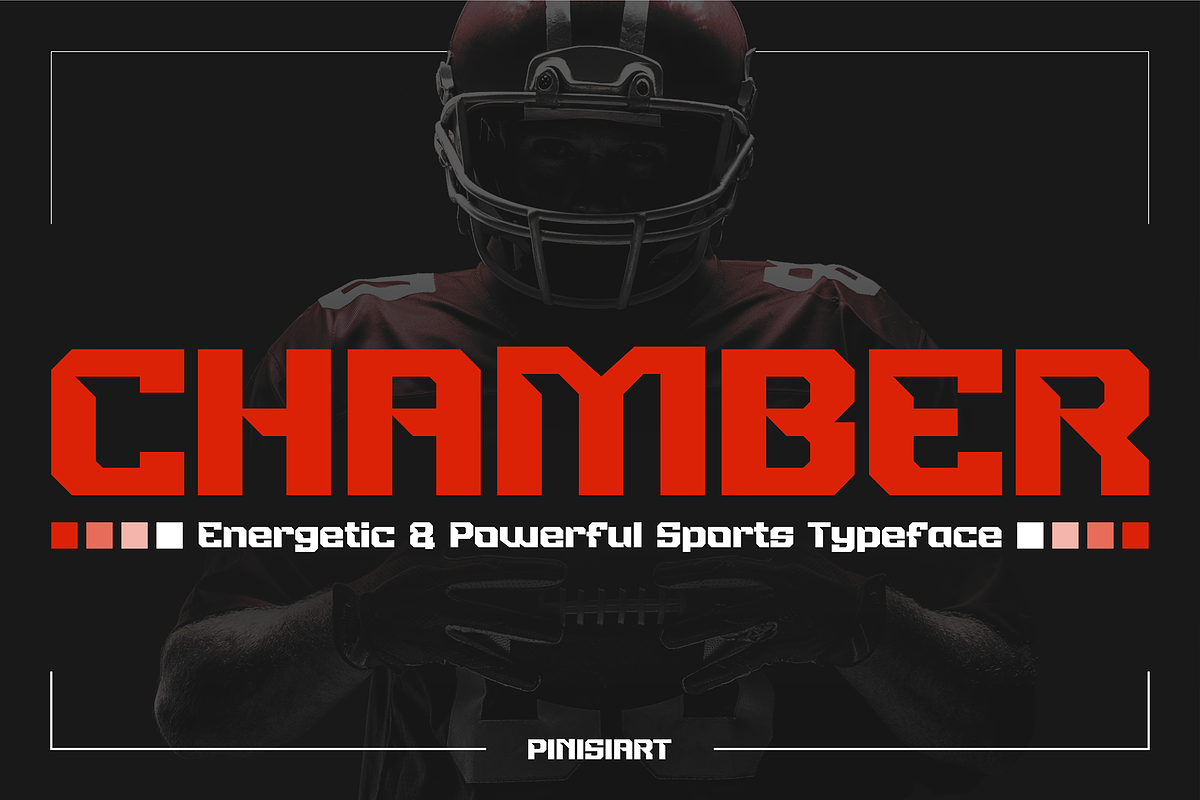 CHAMBER, a Sans Serif Font by Pinisi ART (Photo 1 of 10)