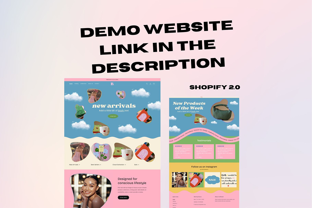 Cute Premium Shopify Theme preview 3