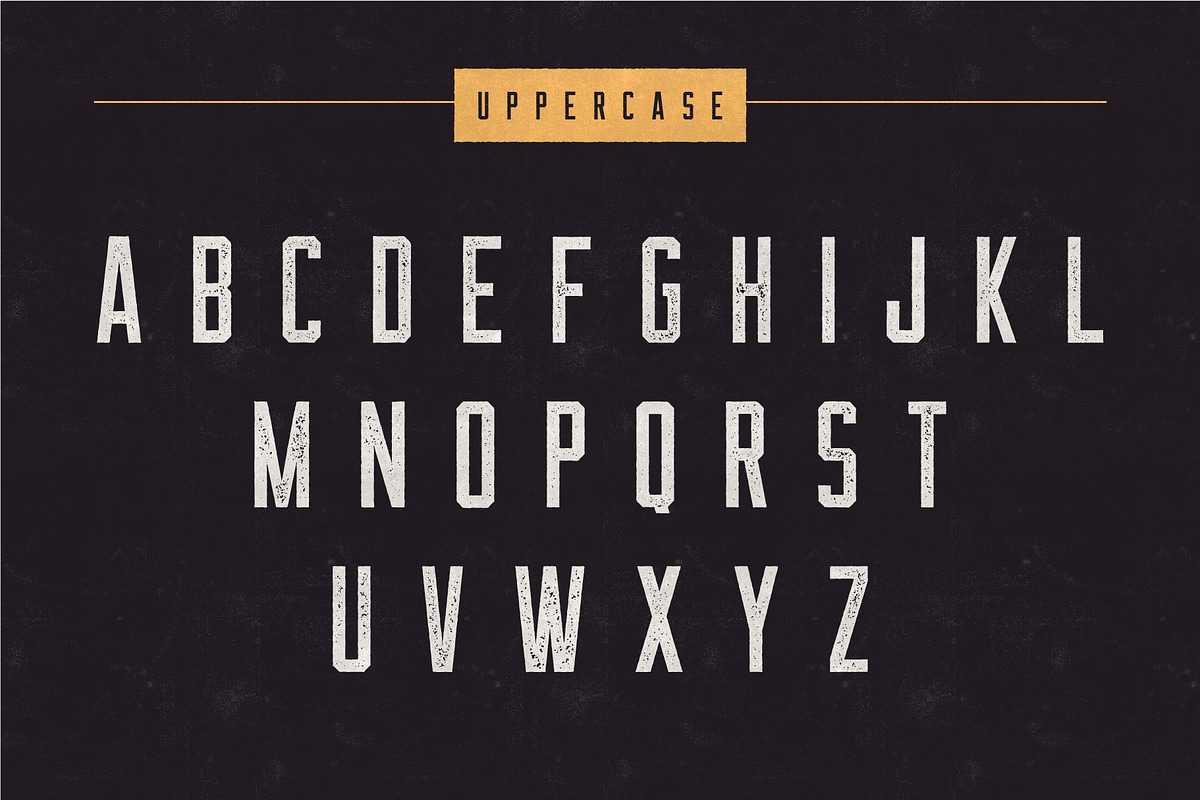 The Farmer Font - Condensed Typeface preview 4