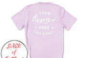 Back Of T-Shirt BC3001 Mockup Bundle, a Shirt Mockup by lock and page (Thumbnail 11 of 88)