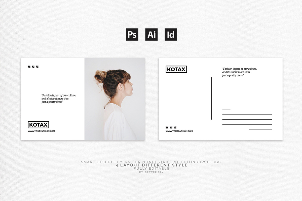 Kotax - Postcard Flyer, a Card Template by BetterSry (Photo 7 of 7)