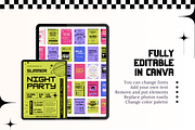 30 Retro Y2K Invitation Templates, a Templates & Theme by TemplateCastleStore (Thumbnail 10 of 10)