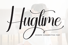 Hugtime | Script Font