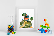 Papercut collages - Watercolor Set, a Texture Illustration by Mashamashastu (Thumbnail 17 of 17)