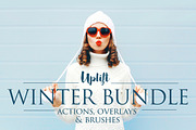 Winter Bundle for Photoshop, an Action Add-On by Uplift Actions (Thumbnail 1 of 8)