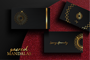 Sacred Mandalas Gold Luxury set, an Object Graphic by GraphicRedStudio (Thumbnail 7 of 10)