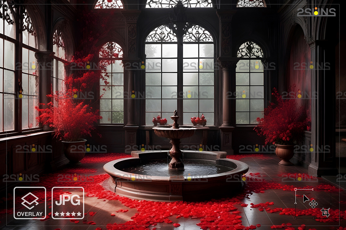 Halloween overlays, Vampire backdrop, an Object Graphic by 2SUNS