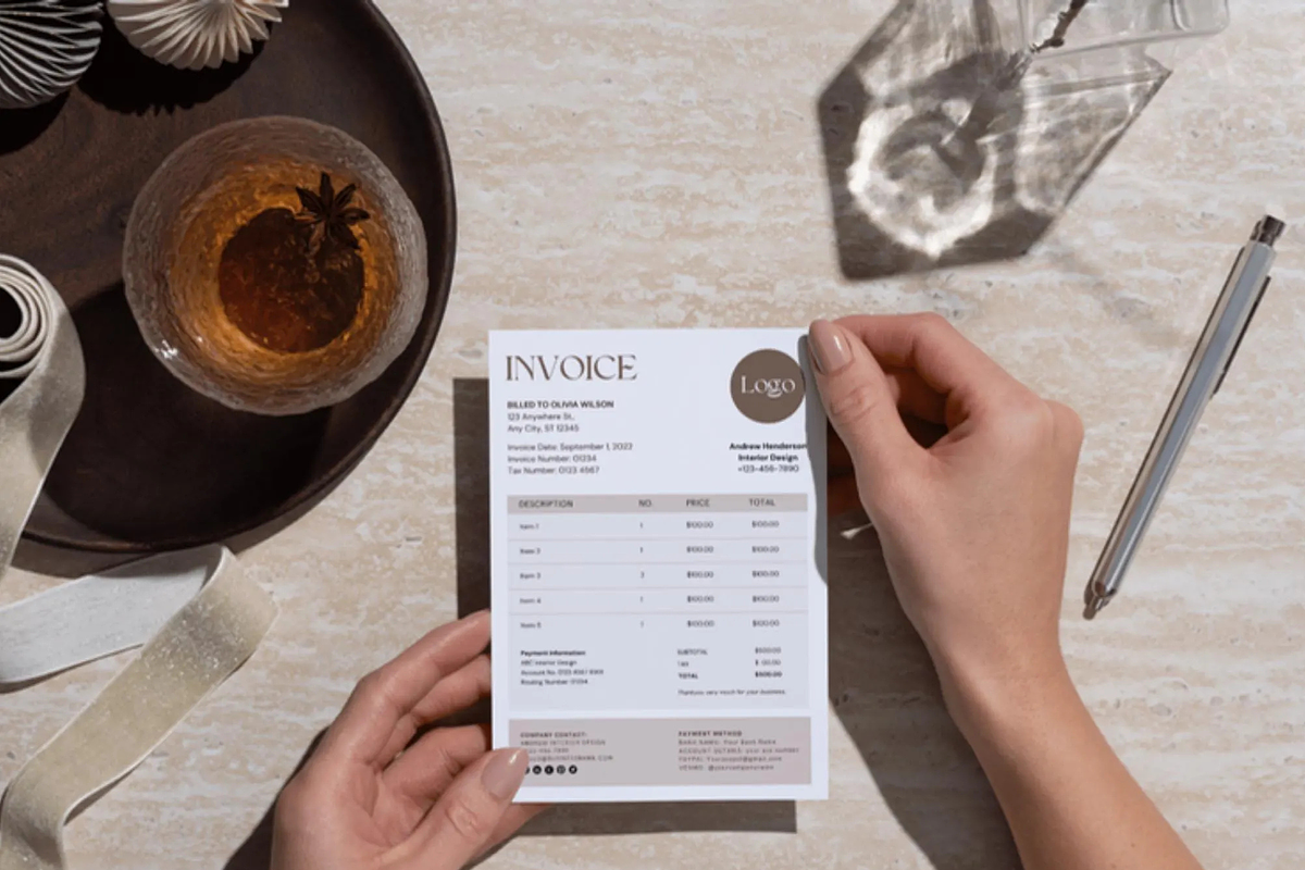 Invoice Template Printable Invoice, a Stationery Template by Climbwithelevator (Photo 6 of 9)