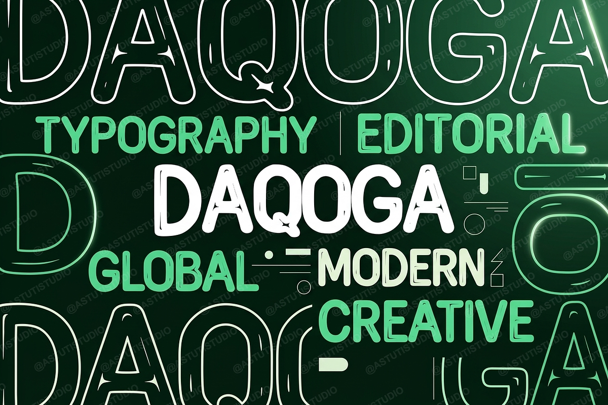 Daqoga | Elegant Modern Serif Fo, a Serif Font by Astuti Studio (Photo 1 of 24)