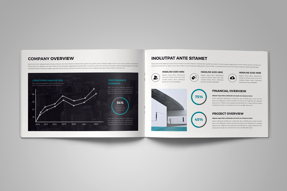 Corporate Brochure Template V3, a Brochure Template by JanySultana (Photo 4 of 12)