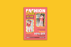 Fashion Discount Flyer