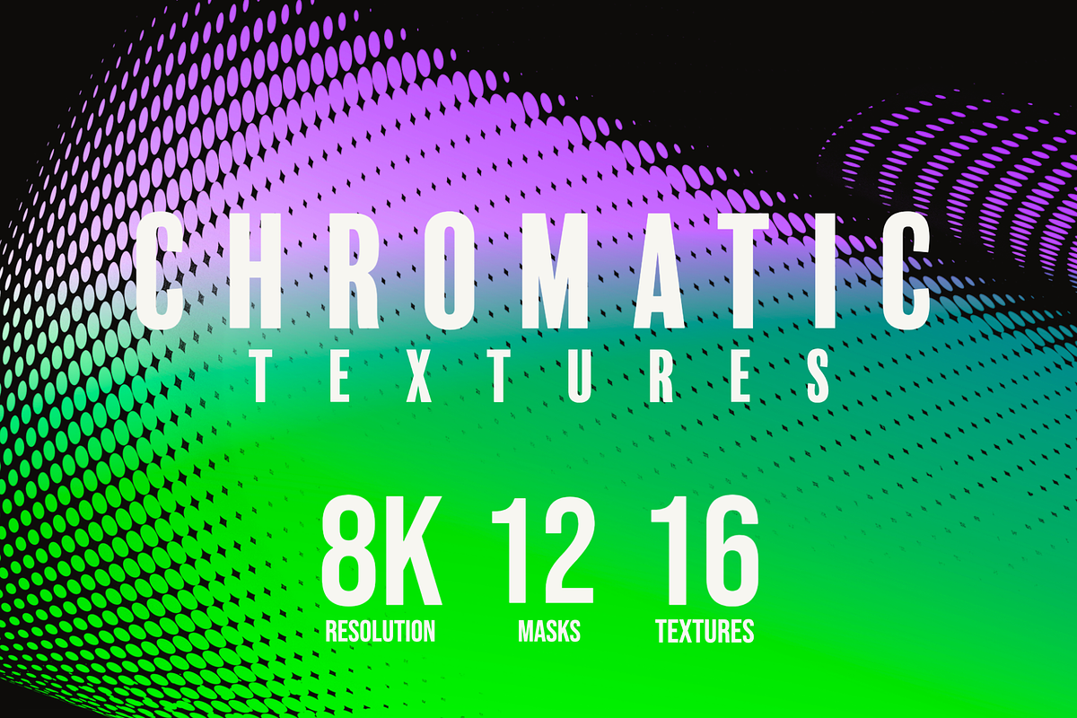 8K Chromatic Textures and Masks, a Texture Graphic by RED (Photo 1 of 6)