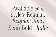 Chantress Vittorea, a Serif Font by Dora Typefoundry (Thumbnail 9 of 12)