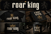 Roar King – Bold Gothic Display Font, a Blackletter Font by Wow Magic (Thumbnail 4 of 4)