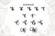 Vintage Cake | Script Font, a Handwritten Font by Scratchones (Thumbnail 8 of 9)