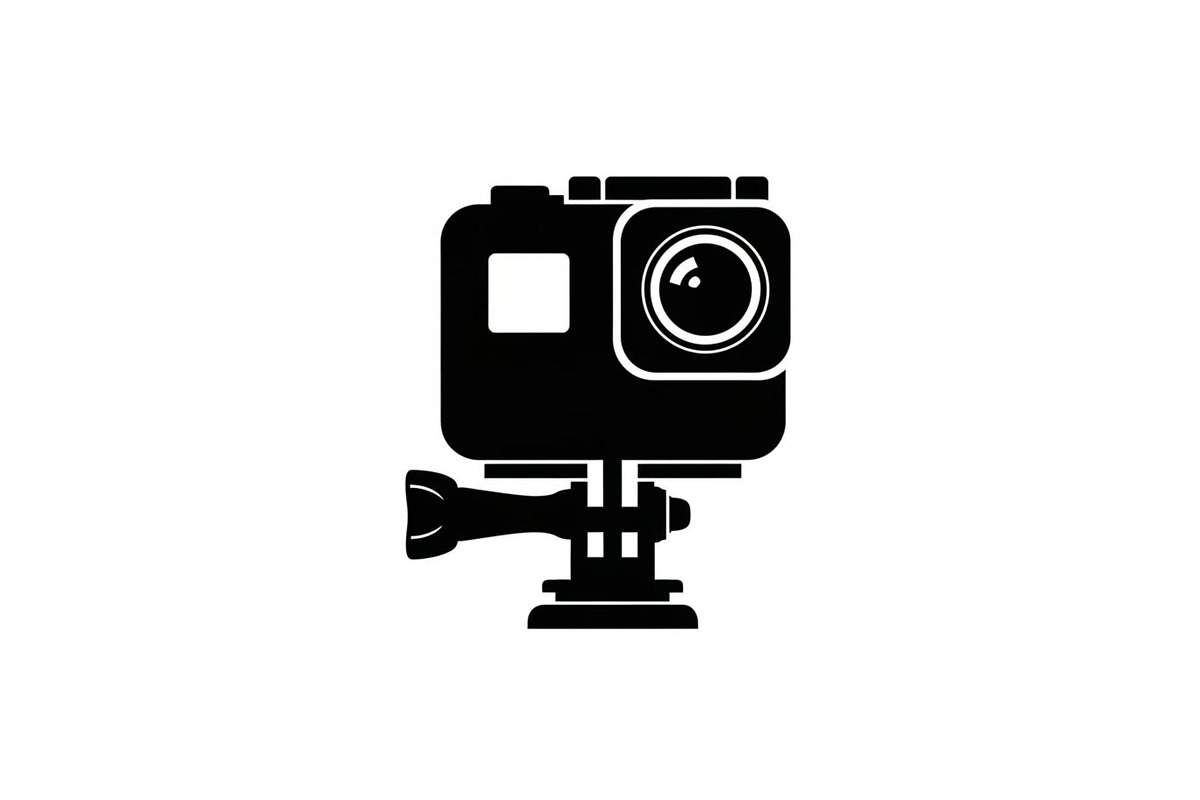 60 Action Camera Silhouette Icon, an Illustration by Artivon (Photo 8 of 61)