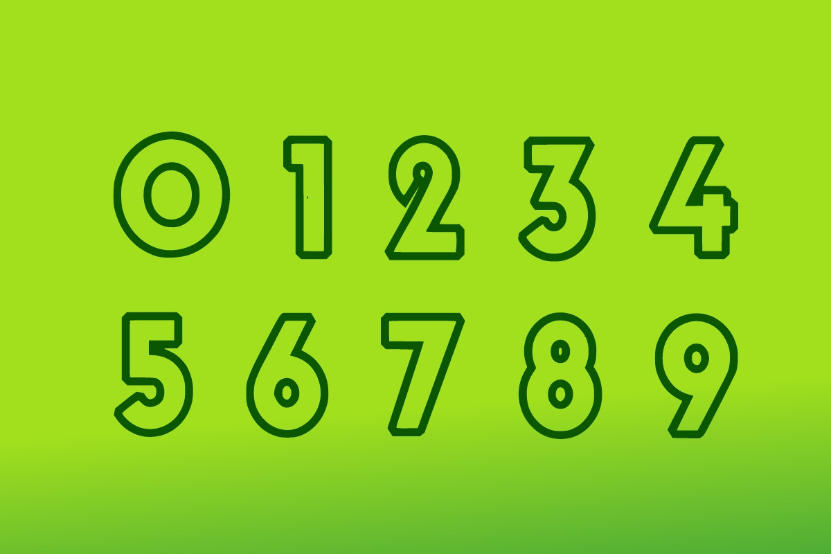 Grinch Outline, a Font by Fourteen Letter (Photo 4 of 7)