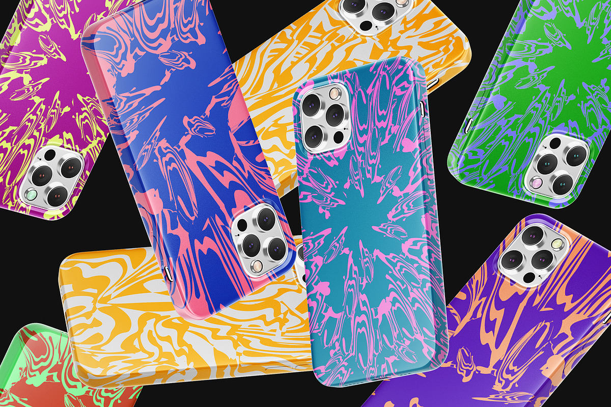 50 Distorted Abstract illustrations, an Object Graphic by assetpro.design (Photo 6 of 10)