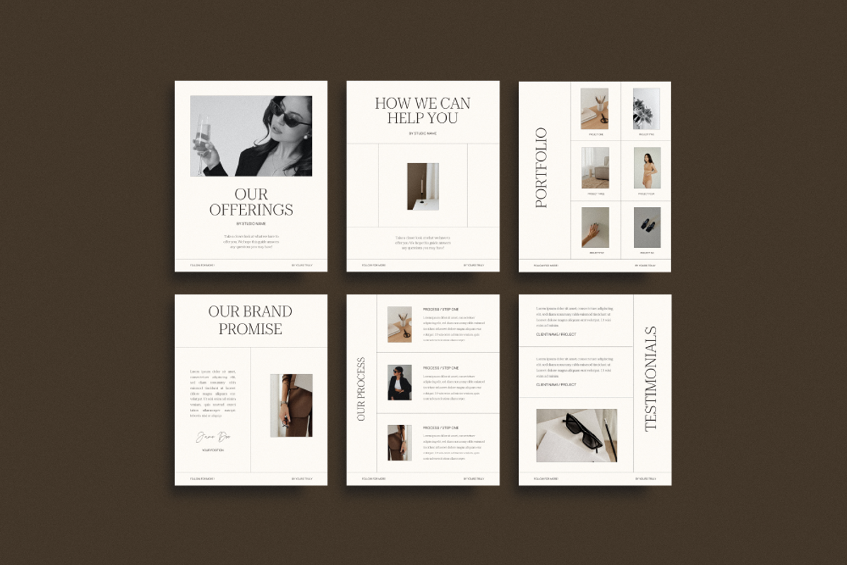 Instagram Template | Posts & Stories, a Social Media Template by Wild Theory (Photo 1 of 13)