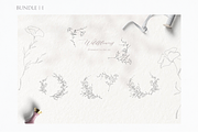 Line wedding art - BUNDLE II, a Decorative Illustration by Summer Nightingale Art (Thumbnail 2 of 15)