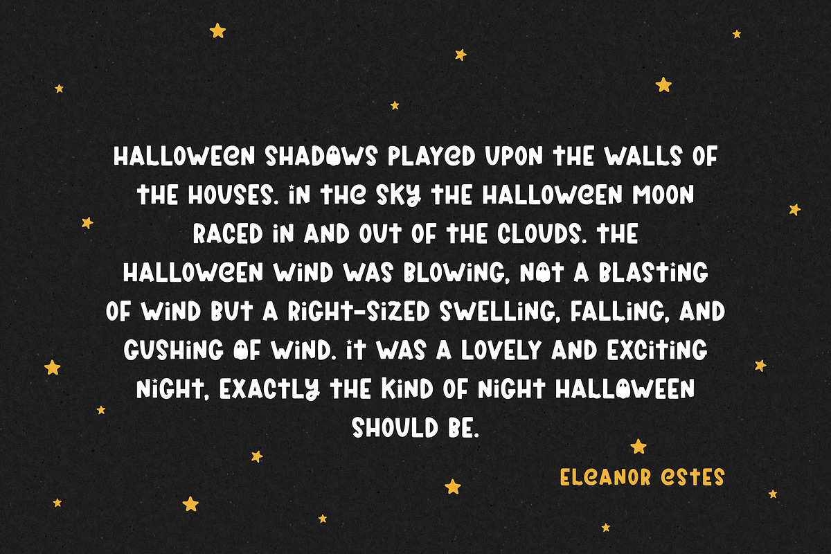 Spooky Things - Cute Halloween Font, a Handwritten Font by simpleblues (Photo 5 of 12)