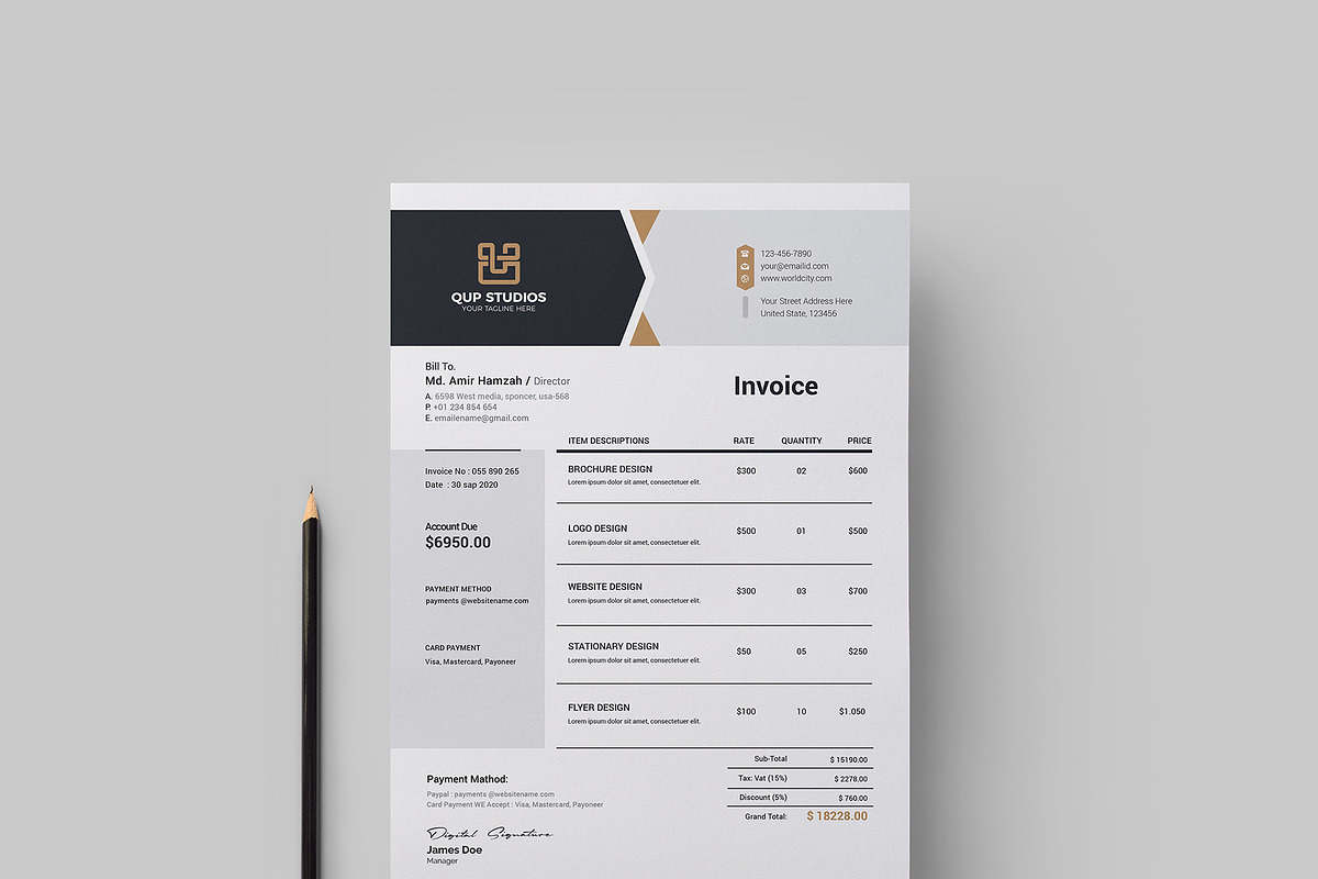 Stationery, a Stationery Template by GenerousArt (Photo 7 of 11)