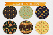 CRAZY PUMPKINS Watercolor, an Illustration by andypray (Thumbnail 2 of 6)